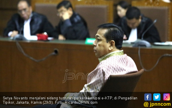 Setya Novanto Dituntut 16 Tahun Penjara, Kurang Fantastis - JPNN.COM