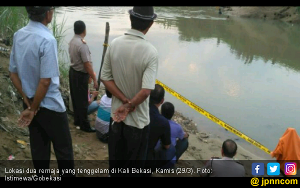 Cari Ikan, 2 Remaja Tenggelam di Kali Bekasi - JPNN.COM