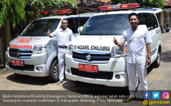 BES Terobosan Bupati Buleleng Sudah Punya 30 Ambulans 