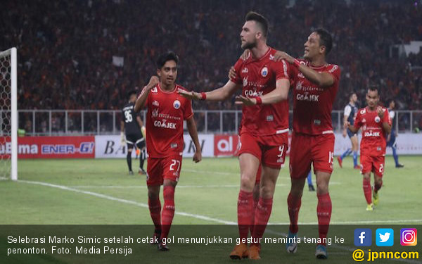 Cetak 2 Gol, Marko Simic Bungkam Para Pengritik - JPNN.COM