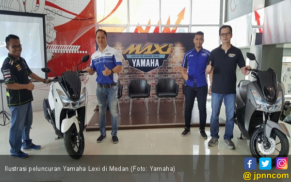 Mendarat di Medan, Yamaha Lexi: Horas! - JPNN.COM