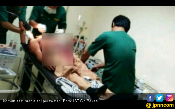 Pembacokan Satpam SMK di Kedungwaringin Bermotif Dendam? - JPNN.COM