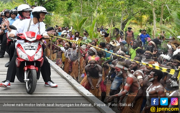 Jokowi dan Pesan Regulasi  Motor  Listrik  di Indonesia  