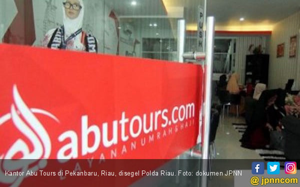 amanah komputer penipuan Kantor Abu Tours Akhirnya Disegel Nasional JPNN com