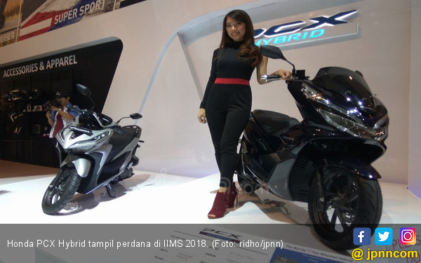 IIMS 2018 Harga Honda PCX Hybrid Pertama di Indonesia 