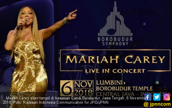 Konser di Candi Borobudur, Mariah Carey Akan Bawa 25 Musisi - JPNN.COM