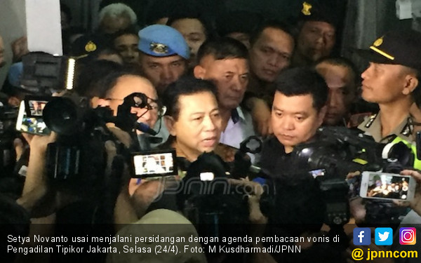 Terbukti Korupsi, Setya Novanto Mengaku Sangat Syok - JPNN.COM