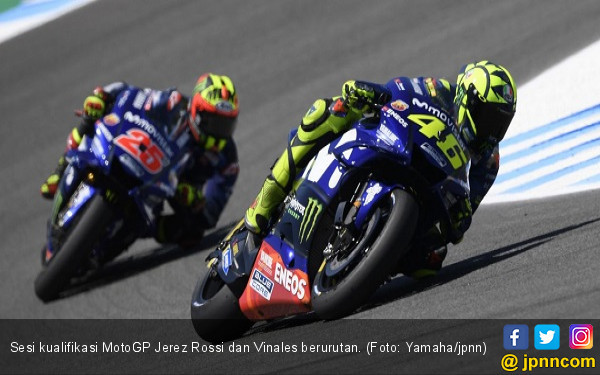  Rossi  dan Vinales Akui Balapan di Jerez Akan Lebih Berat 