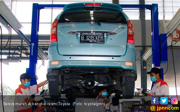  Servis  Murah Pastikan Mobil  Toyota  Prima Saat Mudik 