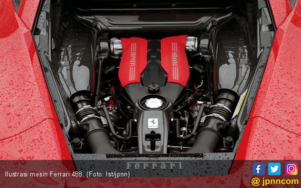 Ferrari V8 Hybrid Digadang Akan Lampaui Kekuatan Model 488 Pista - JPNN.COM