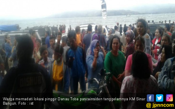 KM Sinar Bangun Tenggelam Diduga karena Kelebihan Muatan - JPNN.COM