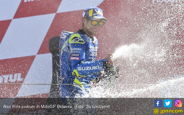 Sebelum Catat Rekor di MotoGP 2018, Alex Rins Sakit Perut - JPNN.COM