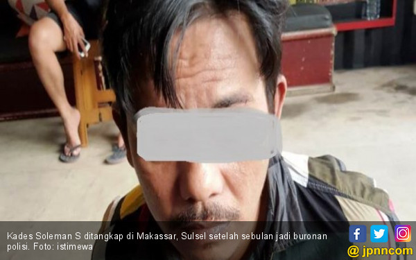 Kades Pembunuh Kepala Koperasi Itu Ditangkap di Makassar - JPNN.COM