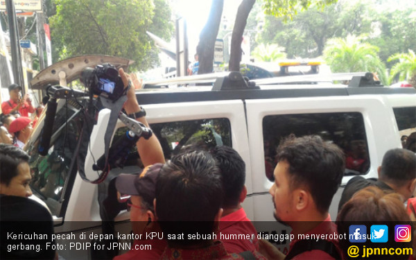 Insiden di KPU, PDIP: Memangnya Hummer Lebih Terhormat? - JPNN.COM