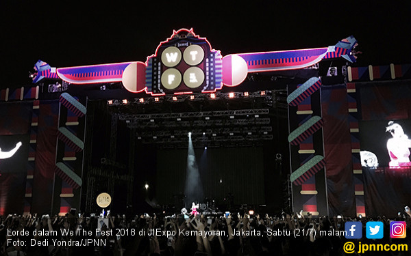 Memukau di WTF 2018, Lorde Puji Penonton Indonesia 