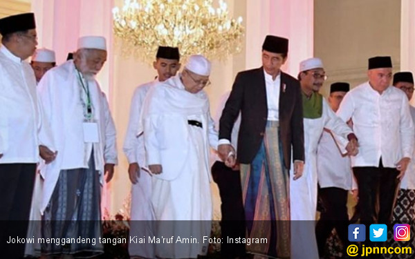 Jokowi Resmi Gandeng Kiai Ma'ruf di Pilpres, Ini Alasannya - JPNN.COM