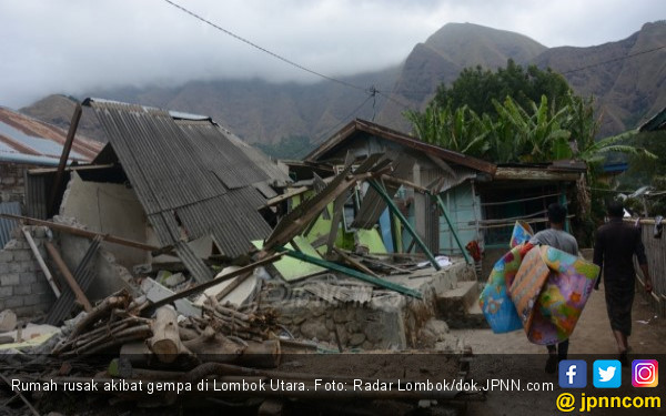 Lagi, Gempa Guncang Lombok - JPNN.COM