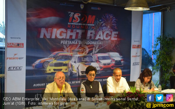 Sirkuit Sentul Gelar Balapan Malam Pertama Kali di Indonesia - JPNN.COM