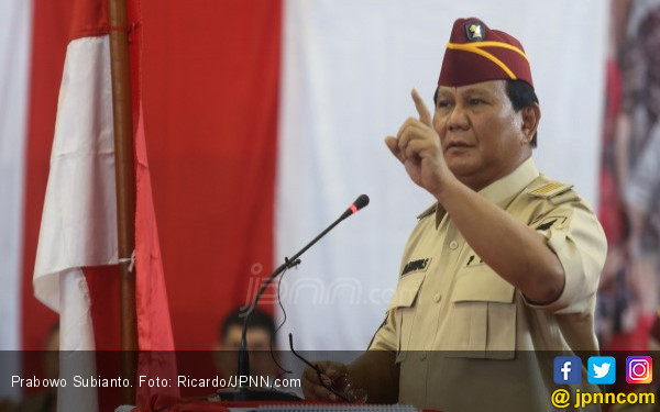 Berpidato, Prabowo Mengutip Keluhan Anak Muda Capek Dijajah - JPNN.COM