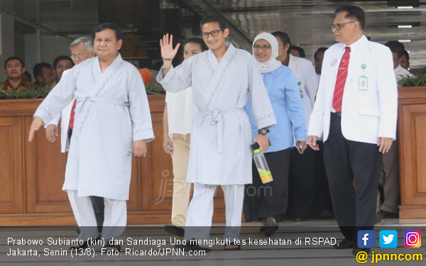 Elektabilitas Prabowo-Sandi di Warganet Tak Kuat-kuat Amat - JPNN.COM