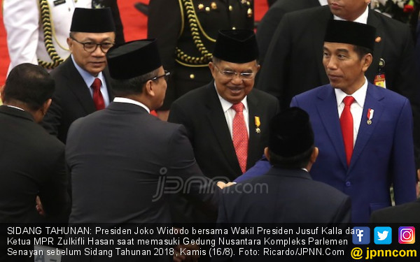 Jokowi Pamer Sukses Pemerintahannya di Sidang Tahunan MPR - JPNN.COM