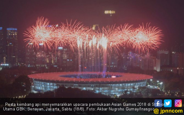 Asian Games 2018 Resmi Dibuka, Selamat Datang di Indonesia - JPNN.COM