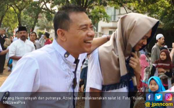 Azriel Berani Potong Hewan Kurban, Arsy Nangis - JPNN.COM