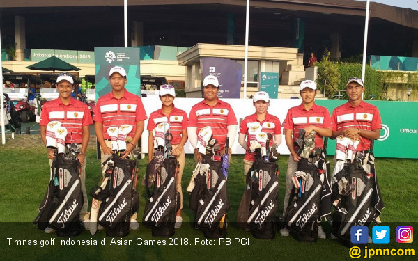 Asian Games 2018: Ayo, Dukung Total Pegolf Indonesia 