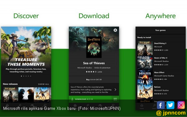 Microsoft Rilis Aplikasi Game Xbox untuk Android dan iOS - JPNN.COM