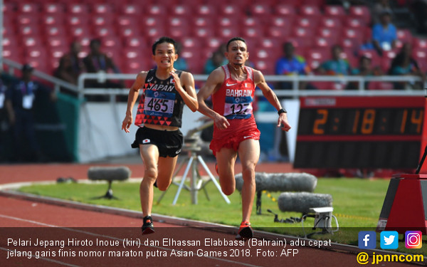 Emas Maraton Putra Asian Games 2018 Diwarnai Kontroversi - JPNN.COM