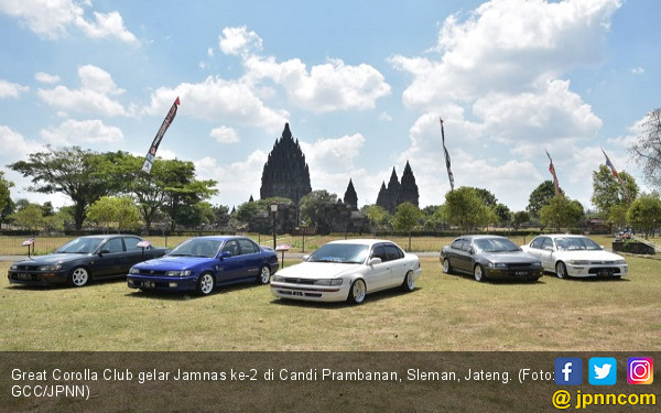 Penggemar Corolla Klasik Cetak Rekor Muri di Prambanan - JPNN.COM