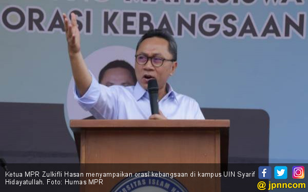 Ketua MPR Motivasi Ribuan Mahasiswa Baru UIN - JPNN.COM