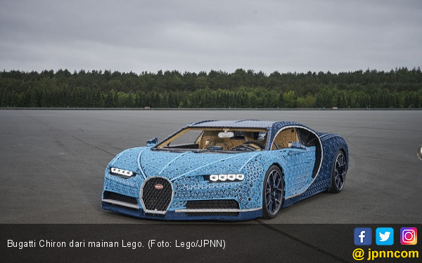 Replika Bugatti Chiron dari Lego Bisa Dikendarai - JPNN.COM