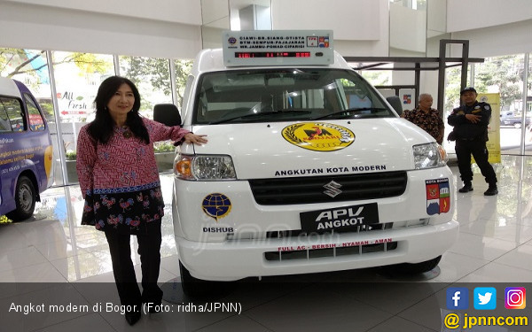 Bisa Non Tunai Angkot di Bogor  Berfasilitas Mobil  Pribadi 