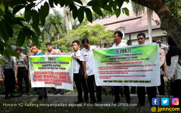 Sepekan Ini Honorer K2 Melakukan Reaksi Keras - JPNN.COM