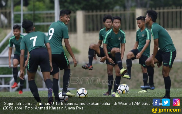 Jadwal Siaran Langsung Timnas U-16 Indonesia vs India 