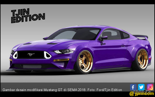 Modifikasi Mustang GT Bersiap Getarkan Las Vegas - JPNN.COM