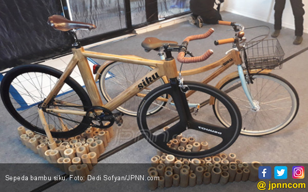 Sepeda Bambu Siku Curi Perhatian Jakarta Custome Culture - JPNN.COM