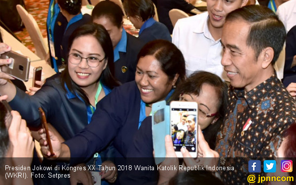 Jokowi Perempuan Lebih Hebat  dari Laki  Laki  Nasional JPNN com