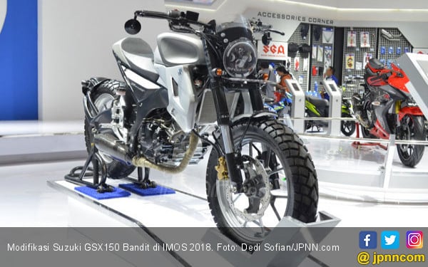  Modifikasi Suzuki GSX150 Bandit Segini Biayanya 