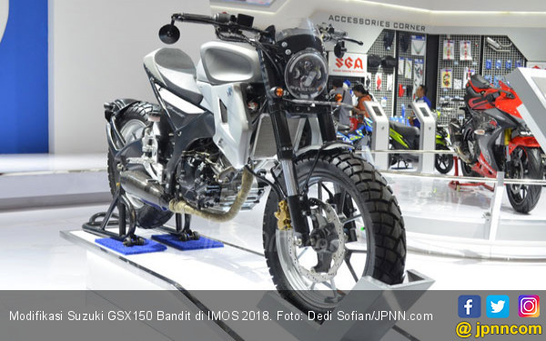 Modifikasi Suzuki  GSX150 Bandit Segini Biayanya 