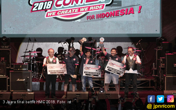 Honda CB150R Sinden Sabet Juara Final Battle HMC 2018 - JPNN.COM