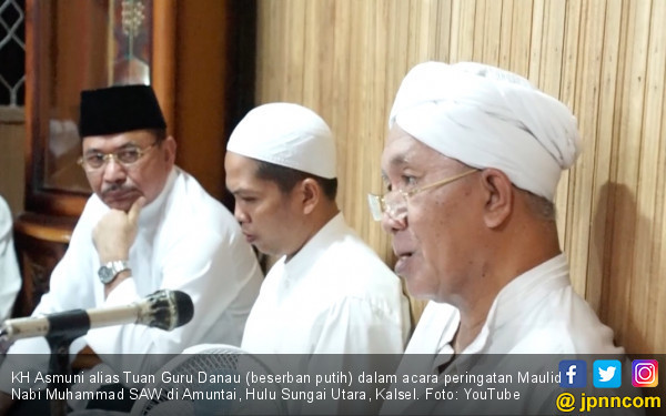Isyarat Kiai Asmuni Dukung Jokowi - Ma'ruf - Daerah JPNN.com