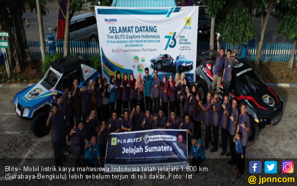 Jelang Reli Dakar Mobil  Listrik  Anak Bangsa Tempuh 1600 