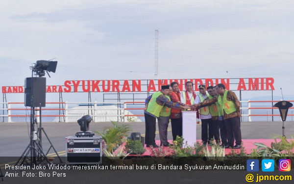 Jokowi Resmikan Bandara Baru di Sulawesi Tengah - Nasional 