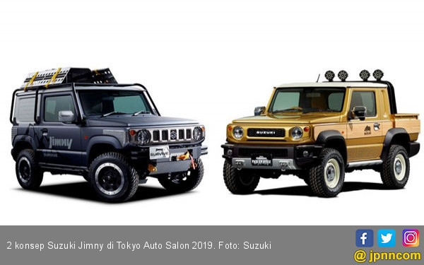 Konsep Unik dari Suzuki  Jimny  Terbaru  di Tokyo Auto Salon 