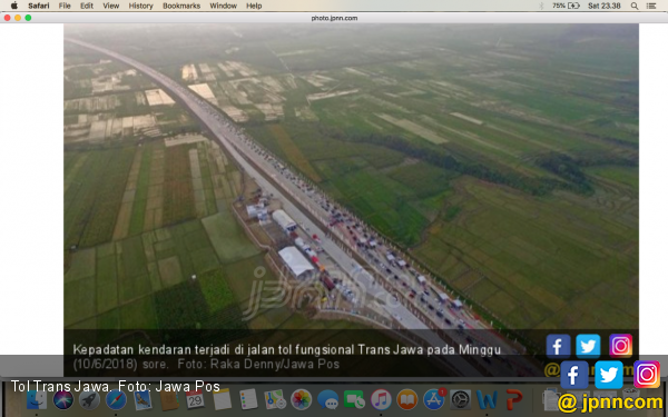 Pembangunan Tol  Trans Jawa Ubah Fungsi Lahan Pertanian  