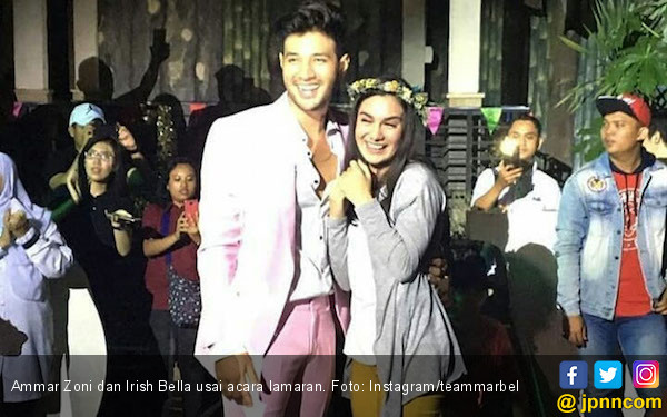 Ammar Zoni Lamar Irish Bella di depan Ratusan Orang 