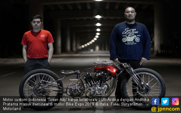  Motor Custom Indonesia Terbaik  Ketiga King Motor  Bike Expo 