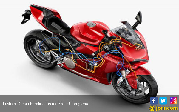  Ducati  Kejar Pengembangan Motor  Listrik  Otomotif JPNN com